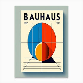 Bauhaus exhibition print 4 Canvas Print