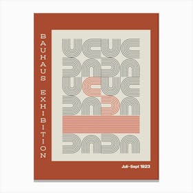 Bauhaus Exhibition 38 Canvas Print