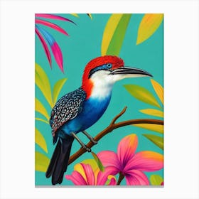Roadrunner 1 Tropical bird Canvas Print