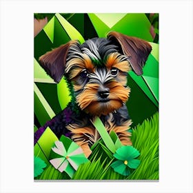 YorkiePuppy Canvas Print