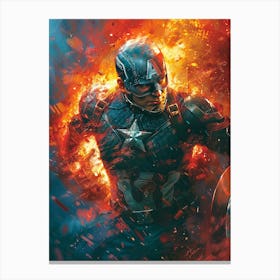 Captain America 27 Canvas Print