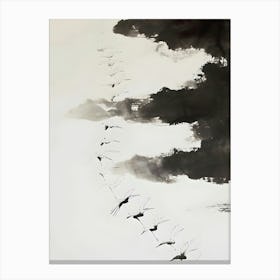 Birds In Flight Canvas Print