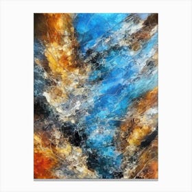 Flow And Recede Canvas Print