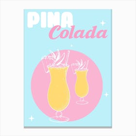 Pina Colada Canvas Print