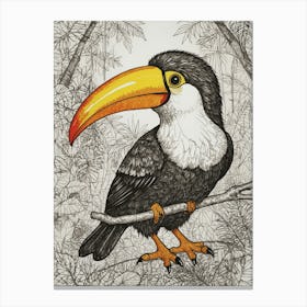 Toucan 19 Canvas Print