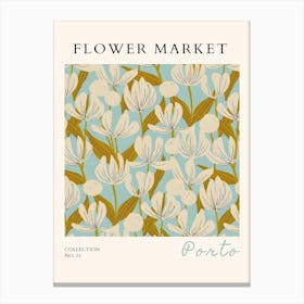 Flower Market 8 Canvas Print