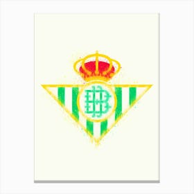 Real Betis Painting Canvas Print