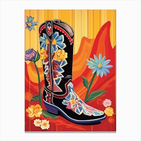 Matisse Inspired Cowgirl Boots 10 Canvas Print