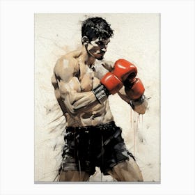 The Boxer Canvas Print