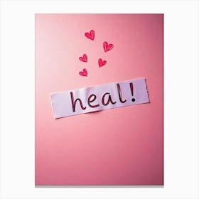 Heal Stock Photos & Royalty-Free Footage Canvas Print