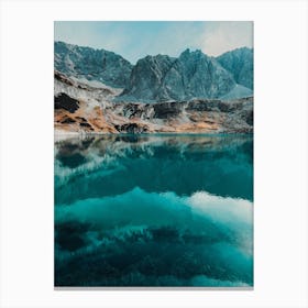 Mountain Reflections Canvas Print