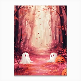 Ghosts In The Woods 1 Canvas Print