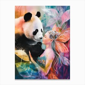 Fairy Panda Canvas Print