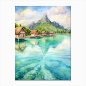 Bora Bora Canvas Print