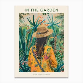 In The Garden Poster Desert Botanical Gardens Usa 3 Canvas Print