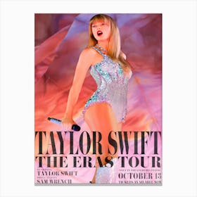 Taylor Swift The Eras Tours Canvas Print