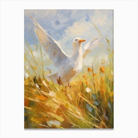 Bird Painting Albatross 2 Canvas Print