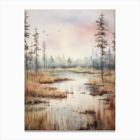 Autumn Forest Landscape Blackwater National Wildlife Reserve Canvas Print