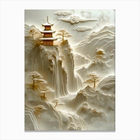 japanese landscape Canvas Print