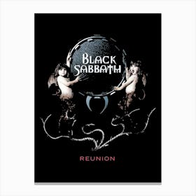 Black Sabbath Reunion Canvas Print