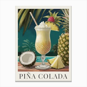 Pina Colada Canvas Print