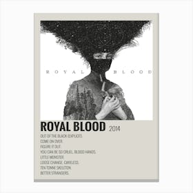 Royal Blood 2014 Poster Canvas Print