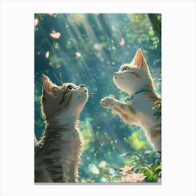 Cute Kittens Canvas Print