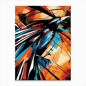 Abstract Of A Bird 1 Canvas Print