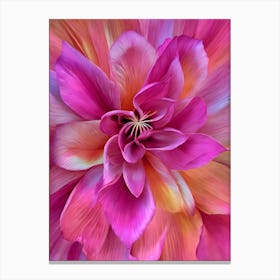 Dahlia Canvas Print