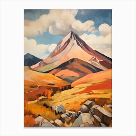 Mount Quincy Adams Usa 4 Mountain Painting Canvas Print