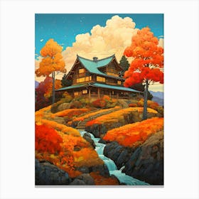 Autumn In Japan Canvas Print