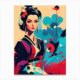 Geisha 86 Canvas Print