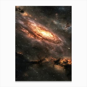 Galaxy In Space 1 Canvas Print