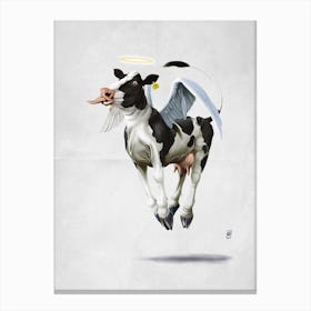 Holy Cow (Wordless) Canvas Print
