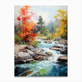 Autumn Creek 1 Canvas Print