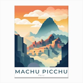 Peru Machu Picchu Travel 1 Canvas Print