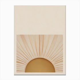 Sunburst Canvas Print