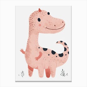 Cute Dinosaur Canvas Print 1 Canvas Print