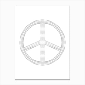 Peace Symbol Canvas Print