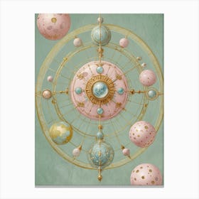 Clockwork Navigation Canvas Print