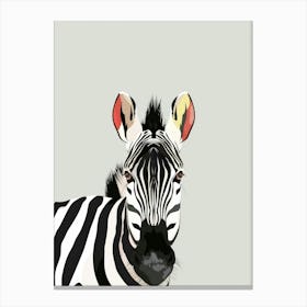 Zebra 21 Canvas Print