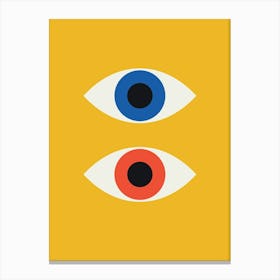 Two Eyes Canvas Print