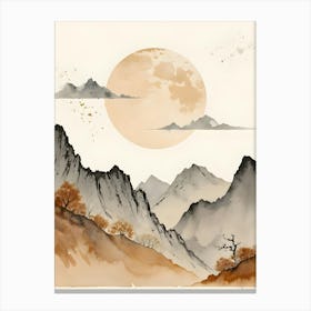 Chinese Landscape Painting 1 Canvas Print