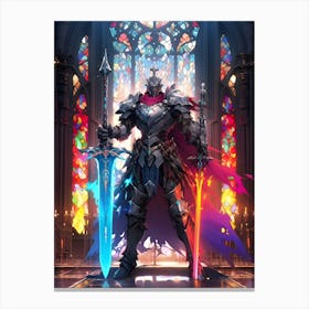 Knight In Shining Armor 2 Canvas Print