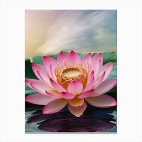 Lotus Flower 74 Canvas Print