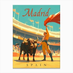 Madrid, Spain Canvas Print