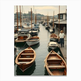 The Old Marina ~Reimagined 43 Canvas Print