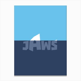 Jaws Canvas Print