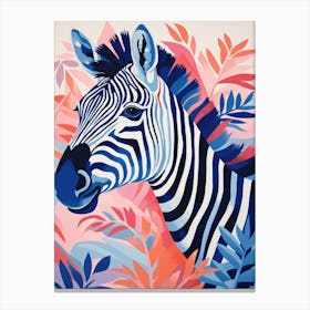 Zebra Canvas Print