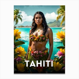 Tahiti Canvas Print